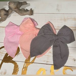 5inch Aligator Clip bows